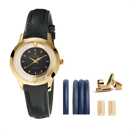 Collect ur  32 mm+ Blå Watch Cord set - Christina Jewelry & Watches